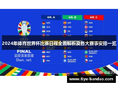 2024年体育世界杯比赛日程全面解析及各大赛事安排一览