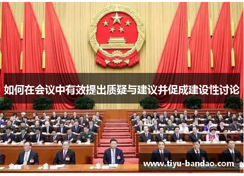 如何在会议中有效提出质疑与建议并促成建设性讨论